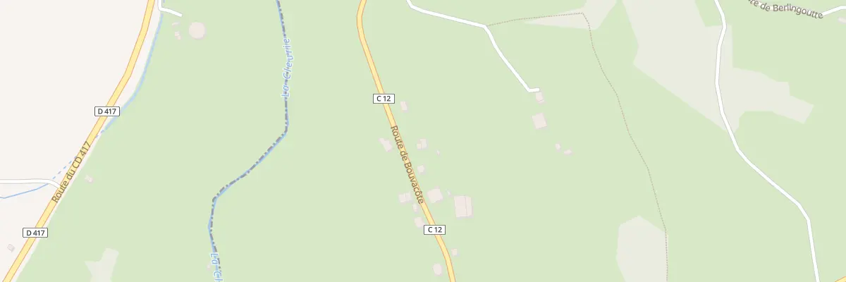Plan du 9 Rte de Bouvacote au Tholy