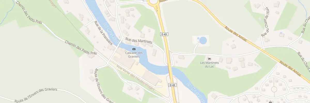 Plan du 345 Rue des Martinets à Saulxures-sur-Moselotte