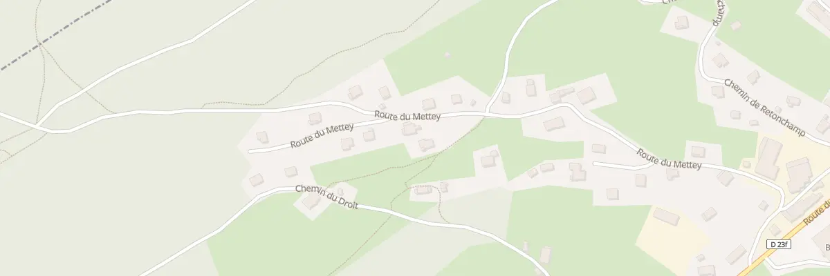 Plan du 19 Rte du Mettey à Gerbamont