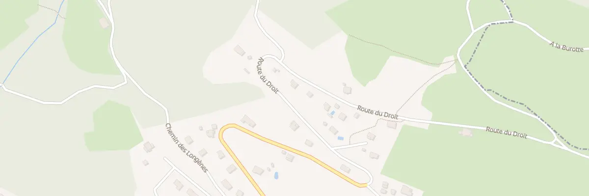 Plan du 46 Rte du Droit à Thiéfosse
