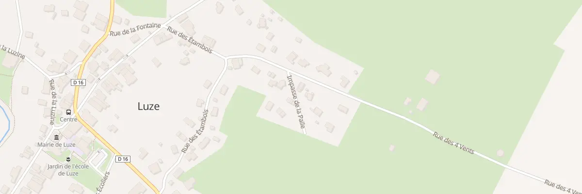Plan du 4B Rue des 4 Vents à Luze