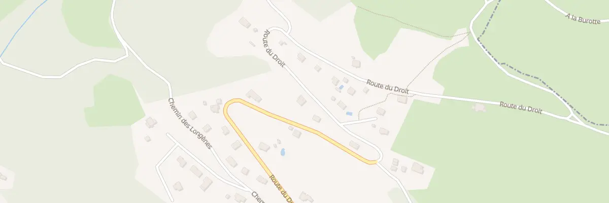 Plan du 41 Rte du Droit à Thiéfosse