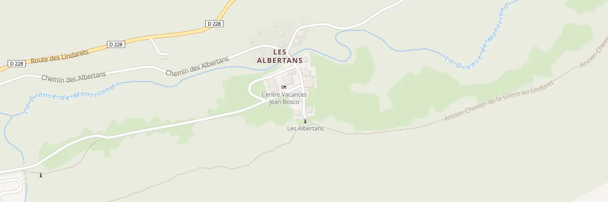 Plan du 720 Che des Albertans à Montriond