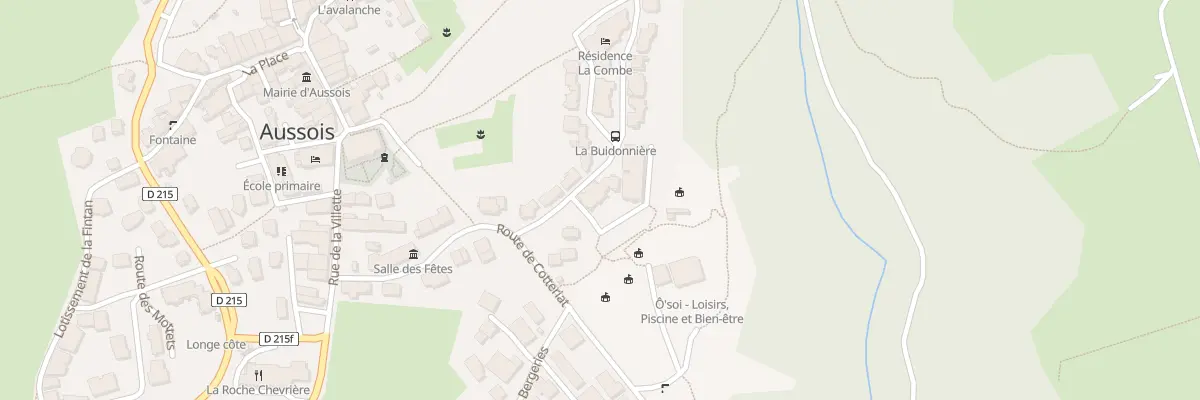 Plan du 5288 La Buidonniere à Aussois