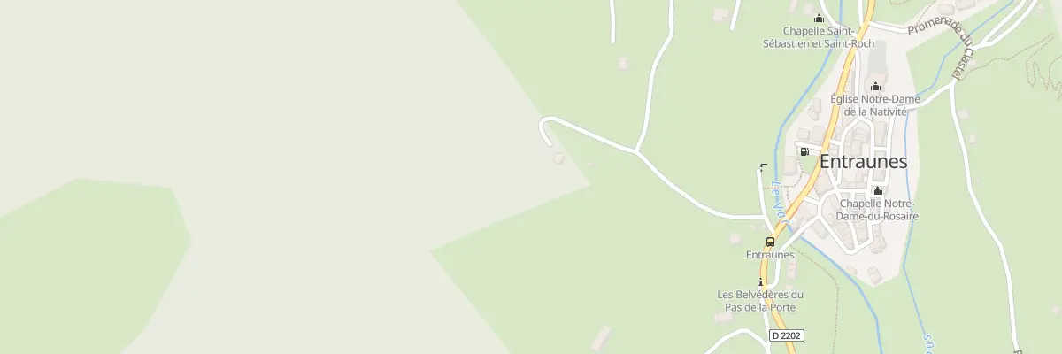 Plan du 5165 Cianabiera à Entraunes
