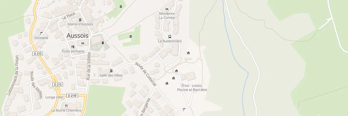 Plan du 5255 La Buidonniere à Aussois