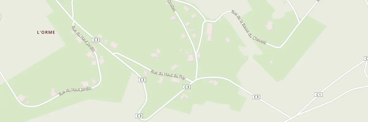 Plan du 10 Rue de l’Orme à Mortagne