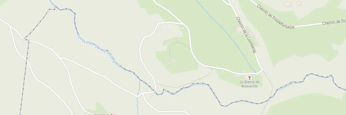 Plan du 8 Che de la Lombarde au Tholy