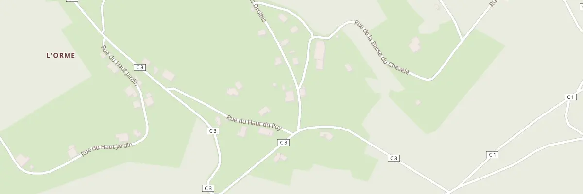 Plan du 8 Rue de l’Horme à Mortagne
