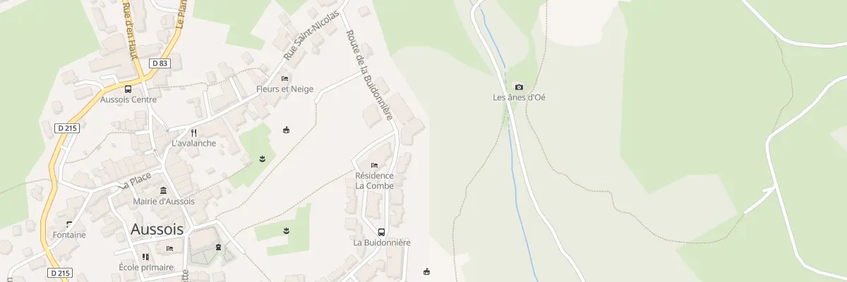 Plan du 5318 La Buidonniere à Aussois