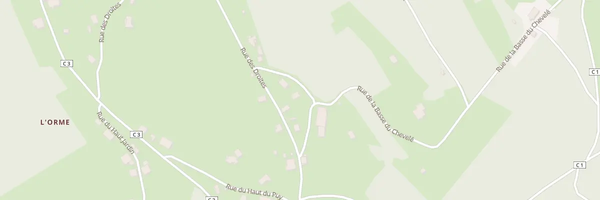 Plan du 2 Rue de l’Horme à Mortagne