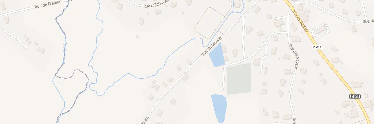 Plan du 4 Rue du Moulin à Frahier-et-Chatebier