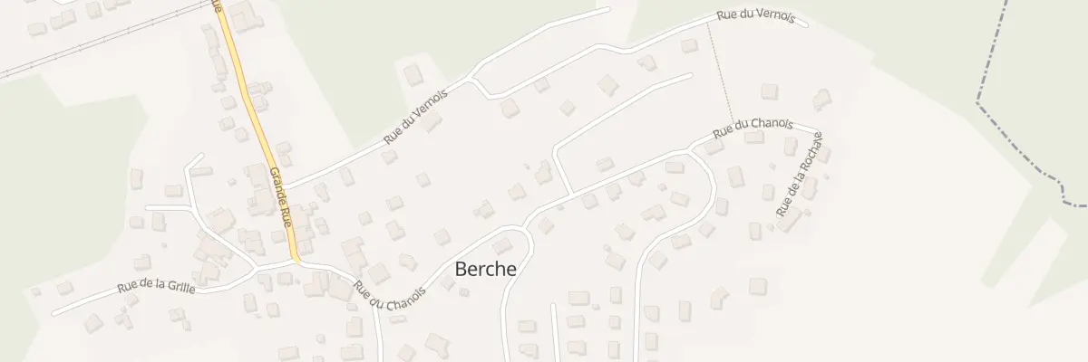 Plan du 11 Rue du Chanois à Berche