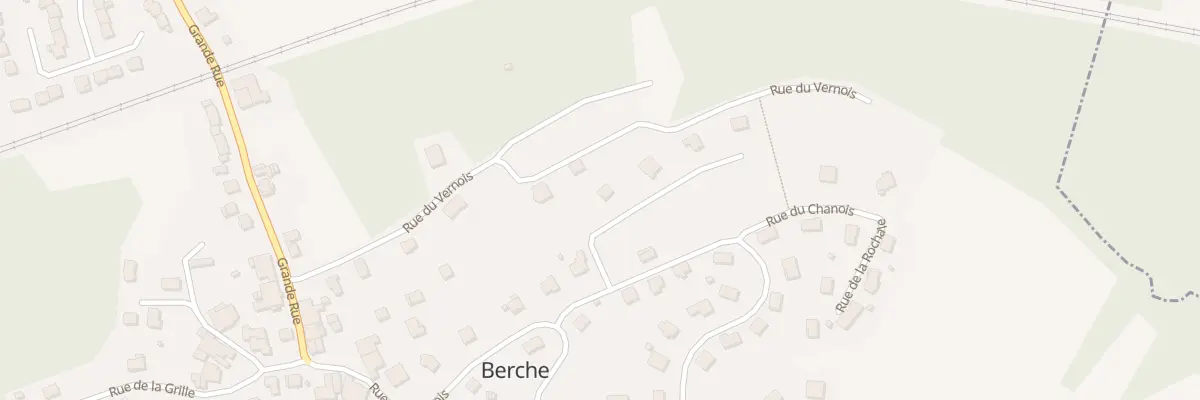 Plan du 1 Imp du Chanois à Berche