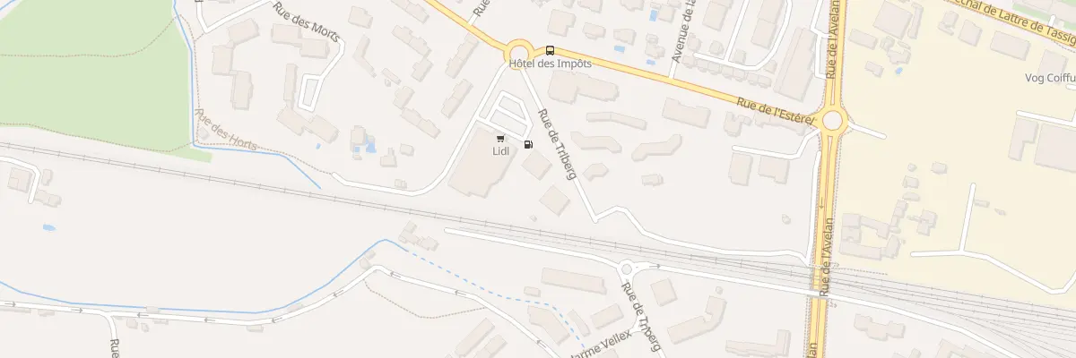 Plan du 536 Rue Albert EINAUDI à Fréjus