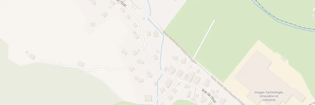 Plan du 33 Rue de l’Etat à Ramonchamp