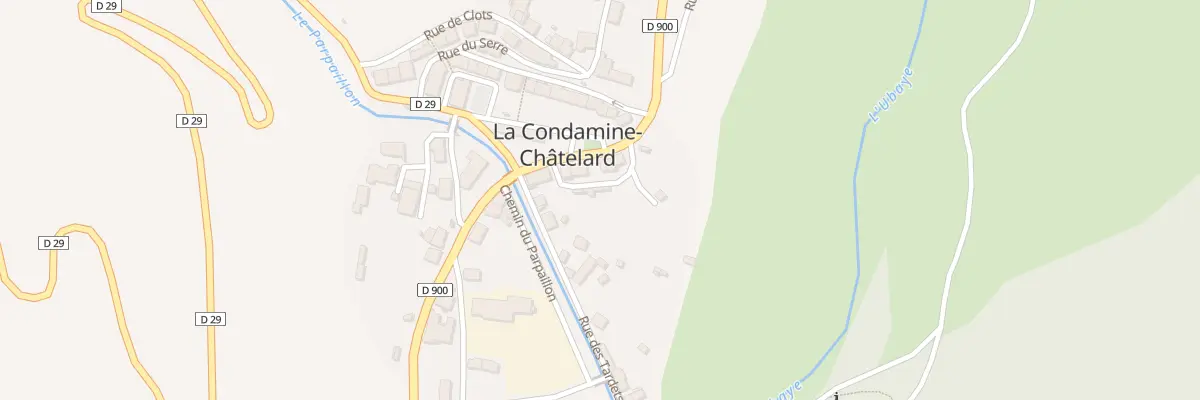 Plan du 3 Rue des Jardins à La Condamine-Châtelard