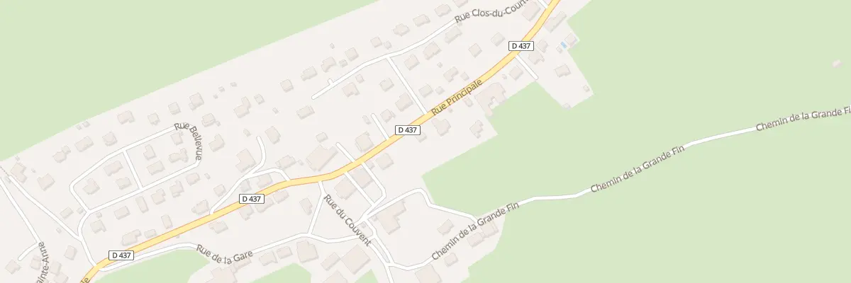 Plan du 32 Rue Principale aux Fontenelles