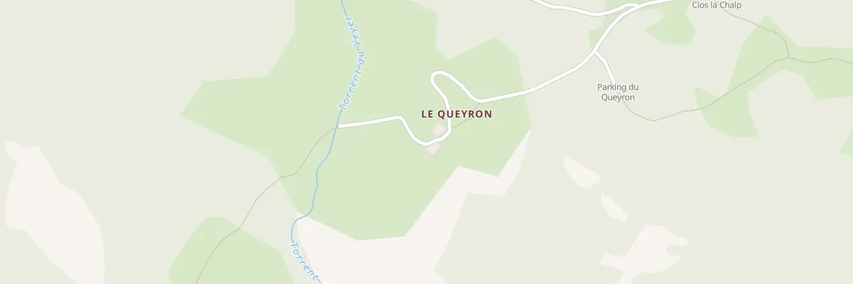 Plan du 5465F Le Queyron à Arvieux