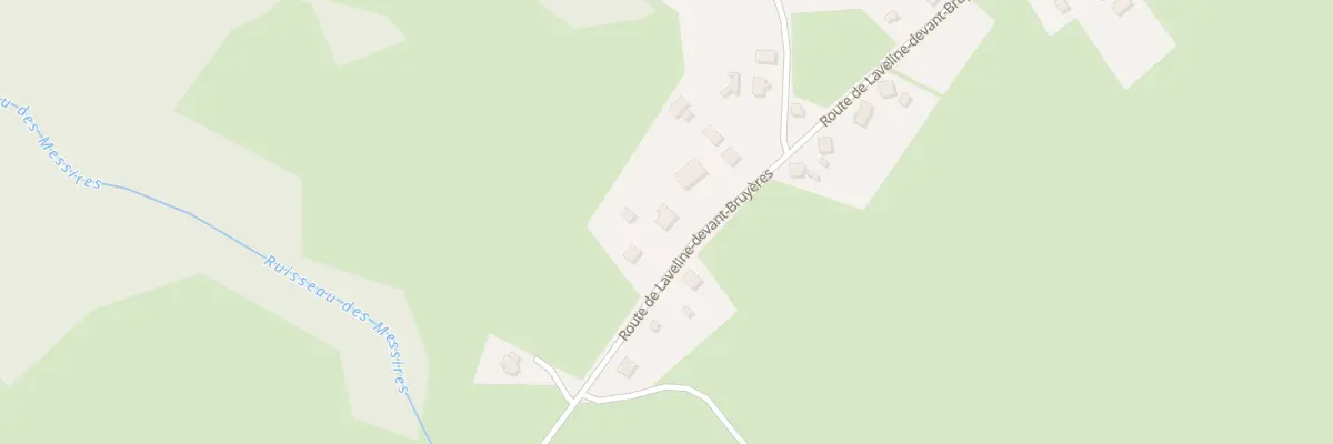 Plan du 791 Rte de Laveline Dt Bruyeres à Herpelmont