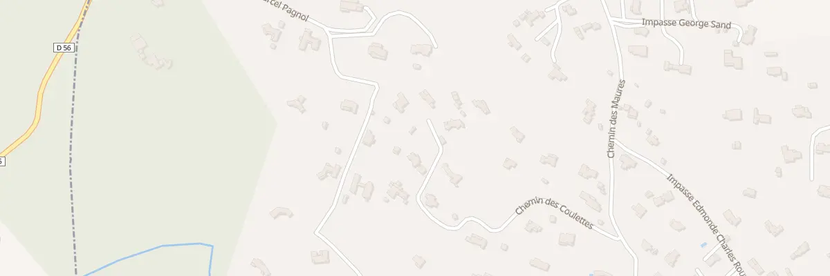 Plan du 5671 Les Coullettes d’Allongue à Callian