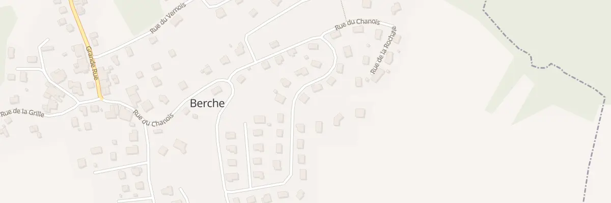 Plan du 22 Rue des Bruyères à Berche