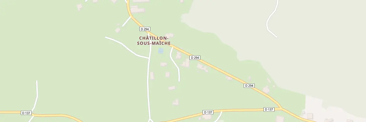 Plan du 2 Che de Grivey aux Terres-de-Chaux