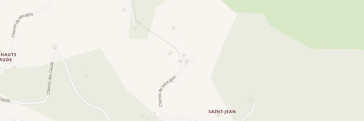 Plan du 416 Che de Saint Jean à Mons