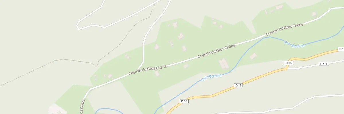 Plan du 11T Che du Gros Chene à Plancher-les-Mines