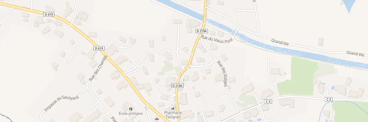 Plan du 9 Rue des Creuses à Frahier-et-Chatebier