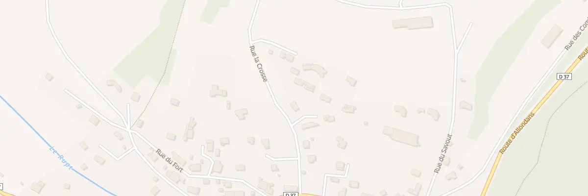 Plan du 16 Rue des Cerisiers à Allondans