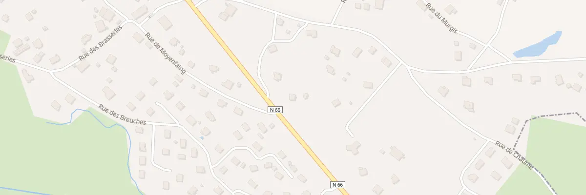 Plan du 39 Rue d’Alsace à Ramonchamp