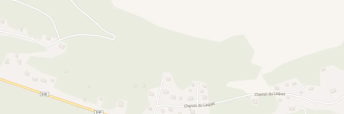 Plan du 55 Che du Laquet à Caille