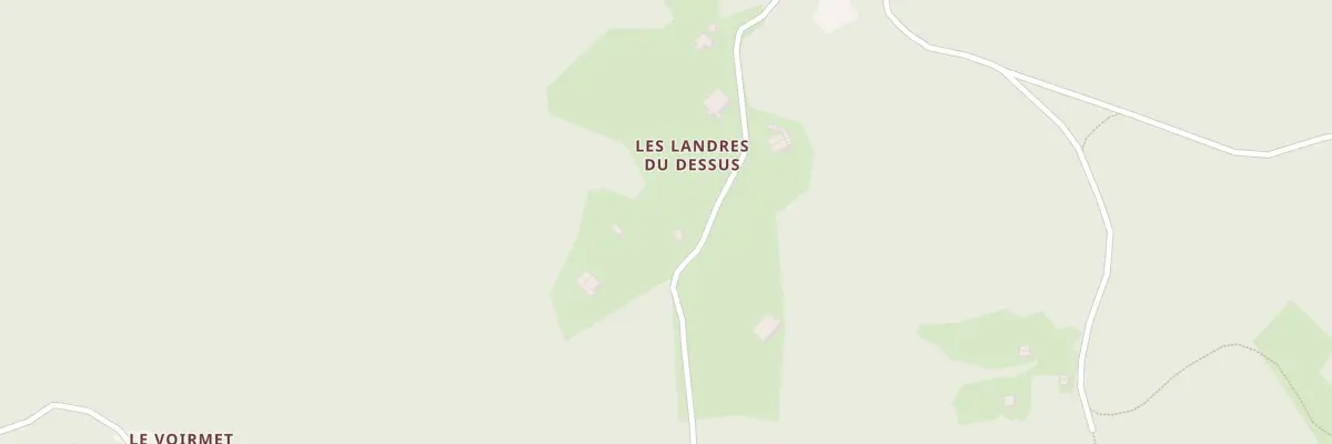 Plan du 17 Rte de St Blaise - Les Landres à Servance-Miellin