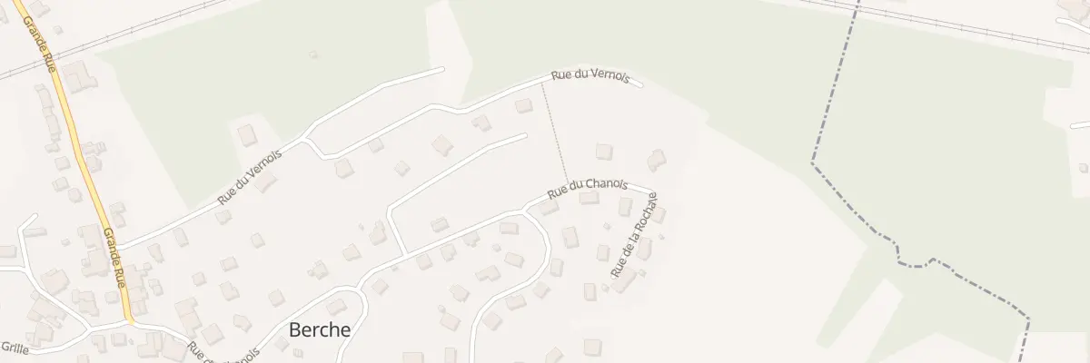 Plan du 1 Rue de la Rochale à Berche