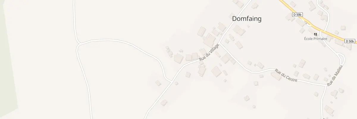 Plan du 18 Rue du Village à Domfaing