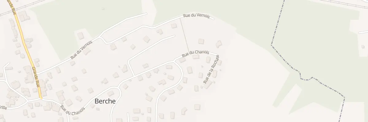 Plan du 2 Rue de la Rochale à Berche