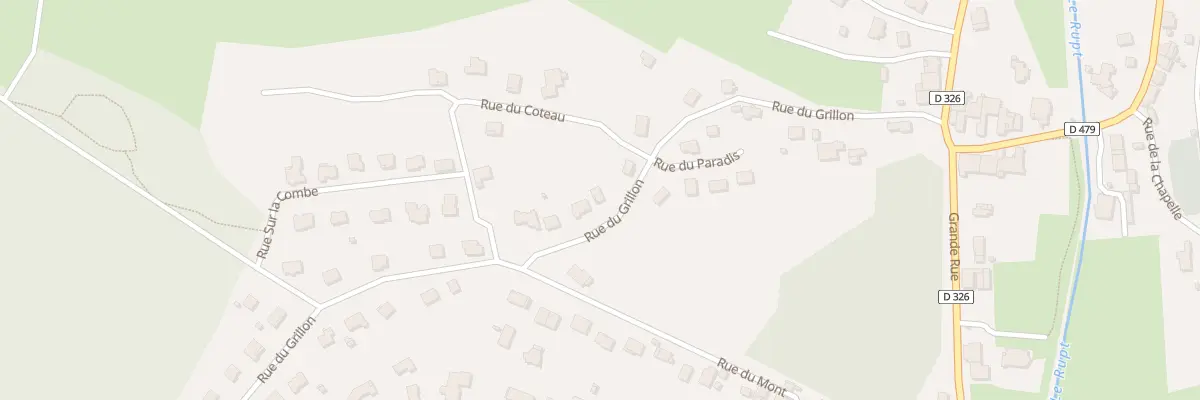 Plan du 9 Rue du Grillon à Dung