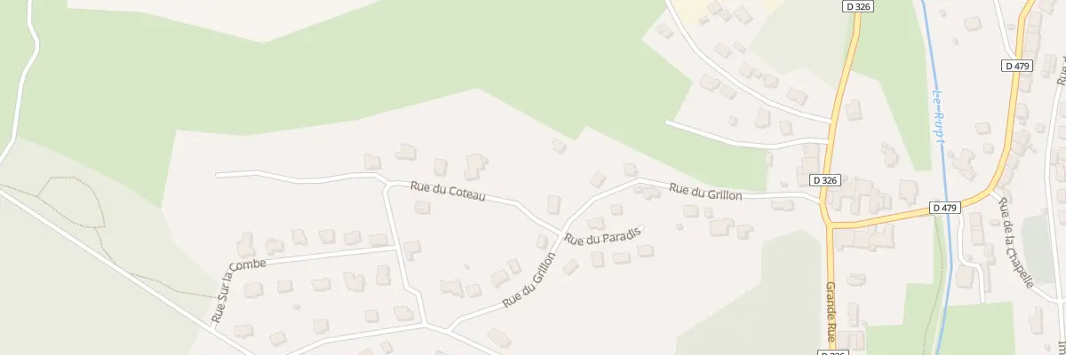 Plan du 7 Rue du Grillon à Dung