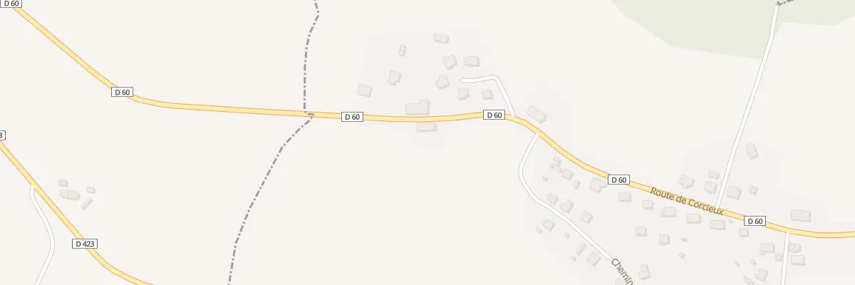 Plan du 8 Rte de Corcieux à Laveline-devant-Bruyères