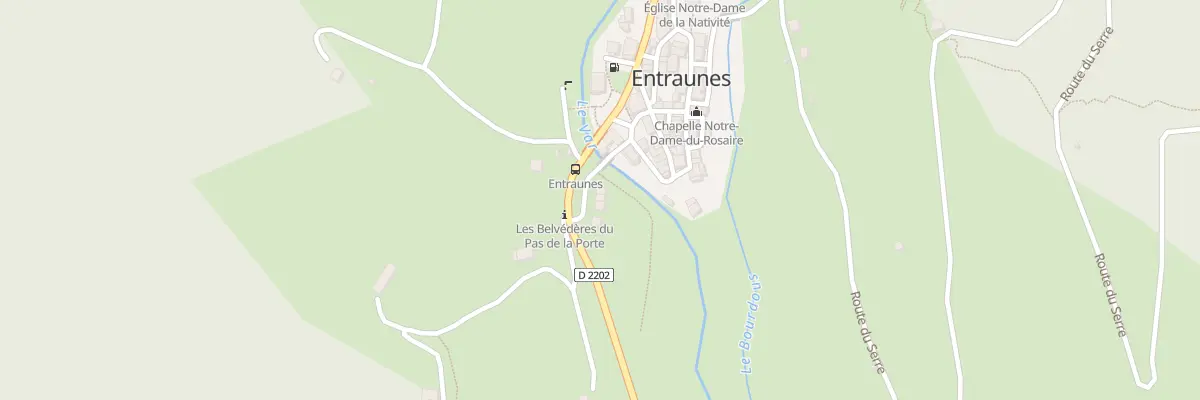 Plan du 5151 La Magdeleine à Entraunes