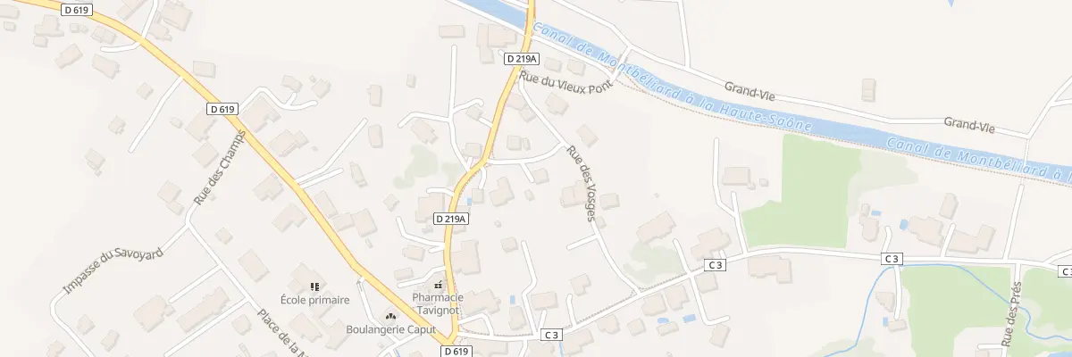 Plan du 16 Rue des Creuses à Frahier-et-Chatebier