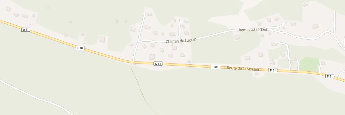Plan du 4327 Rte de la Moulière à Caille