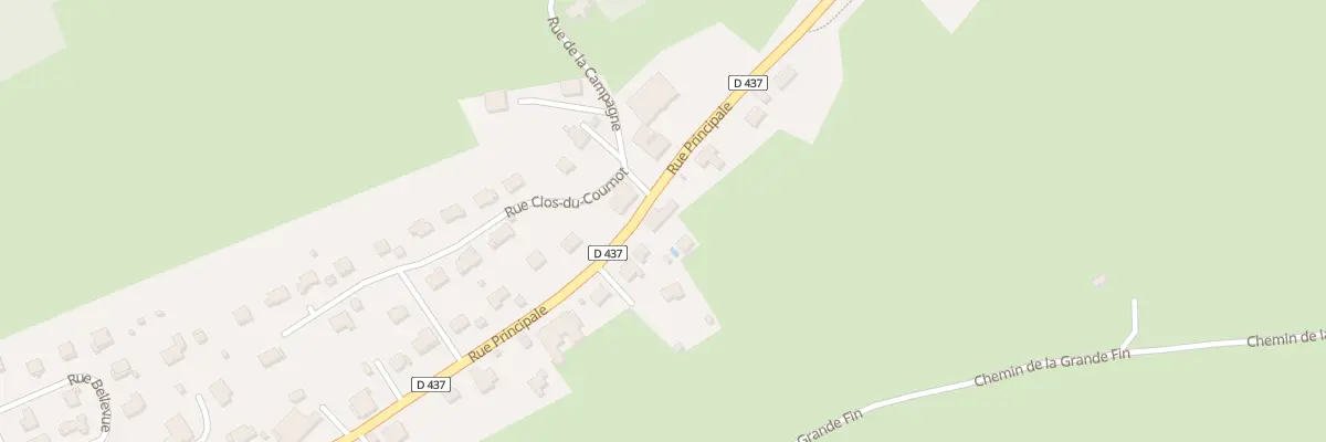 Plan du 46 Rue Principale aux Fontenelles