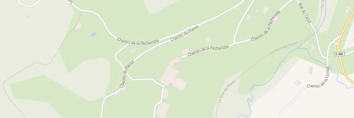 Plan du 15 Che de la Pecherotte au Thillot