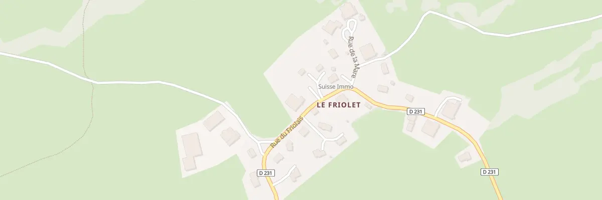 Plan du 10 Rue du Friolais à Mont-de-Vougney