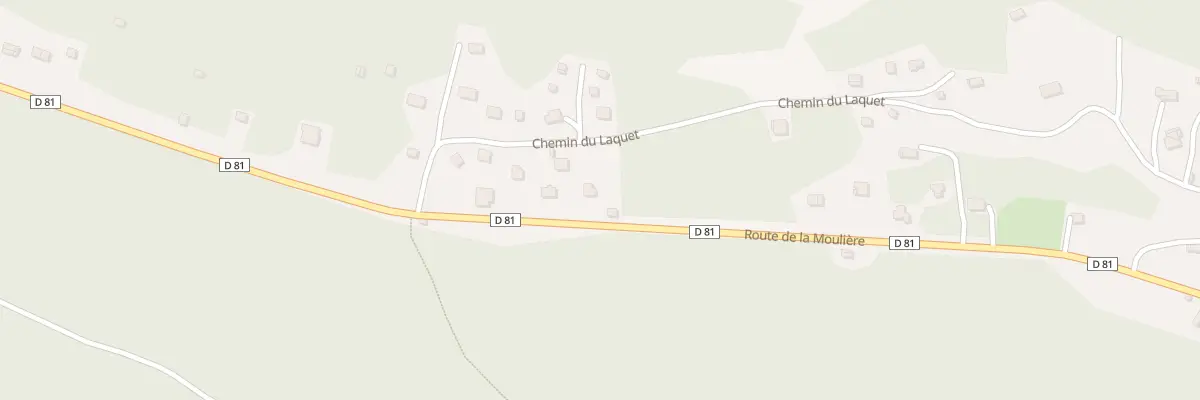 Plan du 178 Che du Laquet à Caille