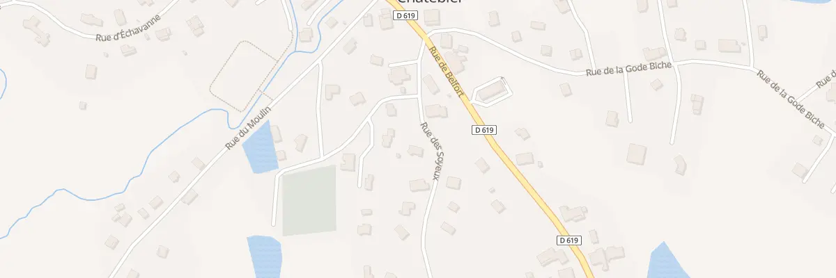 Plan du 2C Rue des Soyeux à Frahier-et-Chatebier