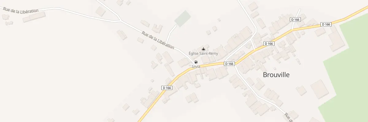 Plan du 6 Rue de Griffonge à Brouville
