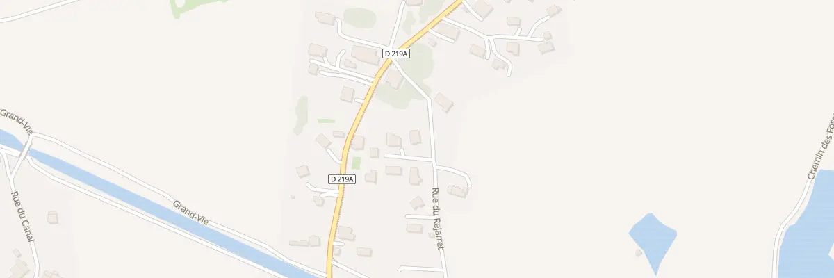Plan du 31 Rue du Rejarret à Frahier-et-Chatebier